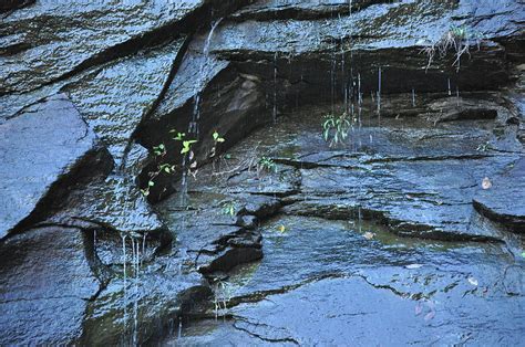 Chimney Rock waterfall Photograph by Leana Gadbois-Sills - Fine Art America