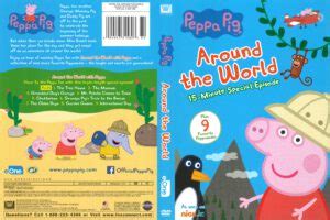 Peppa Pig: Around the World dvd cover (2017) R1