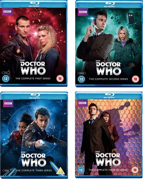 UK RELEASE: Doctor Who Series 1-4 Re-Released on Blu-Ray Today