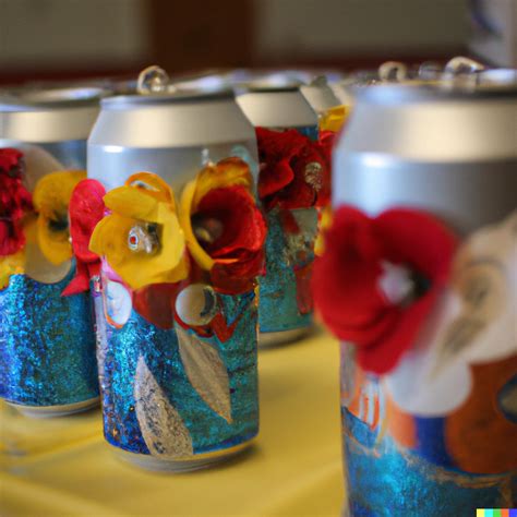 30 Decoration Ideas With Beer Cans [DIY & Upcycling]