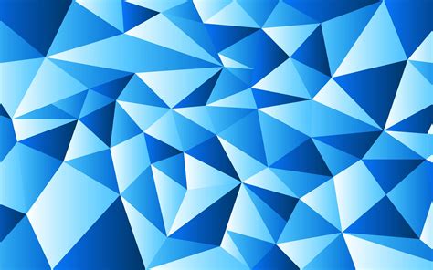 wallpaper triangles, abstract, blue HD : Widescreen : High Definition : Fullscreen