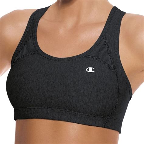 Champion athletic apparel caters to your fitness needs. The medium-support design makes this ...