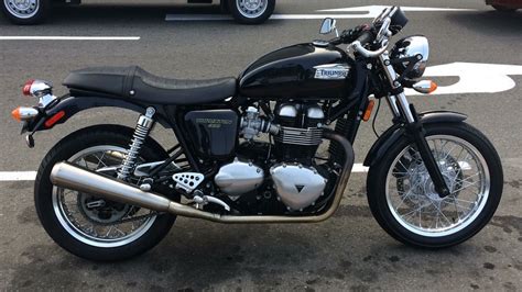 Triumph Thruxton 900 Estilo Café Racer Precio | Reviewmotors.co