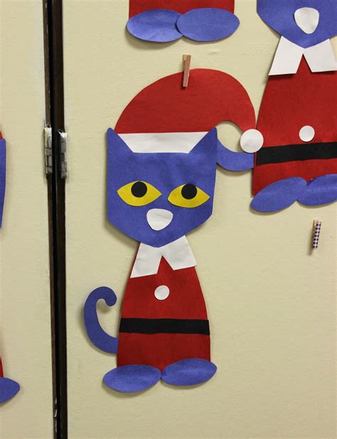 Pete the Cat Saves Christmas: Craft Template - Teach Junkie