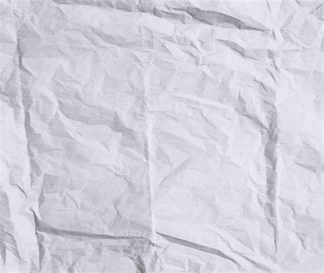 Rough paper texture for background. Crumpled striped white paper with a ...