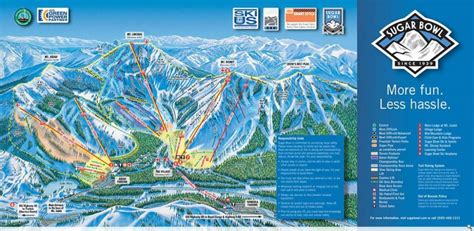 Sugar Bowl Trail Map | Liftopia