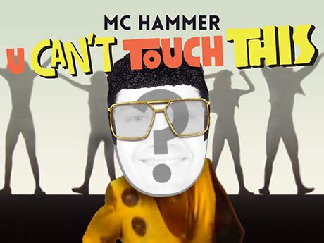 "U Can't Touch This" by MC Hammer eCard