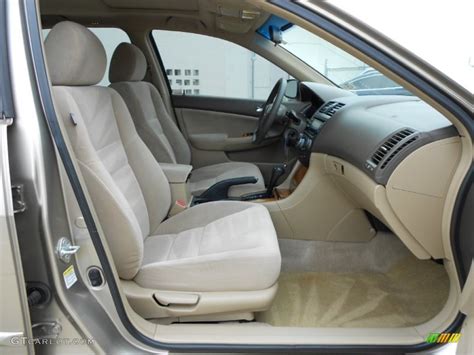 Ivory Interior 2004 Honda Accord EX Sedan Photo #58260577 | GTCarLot.com