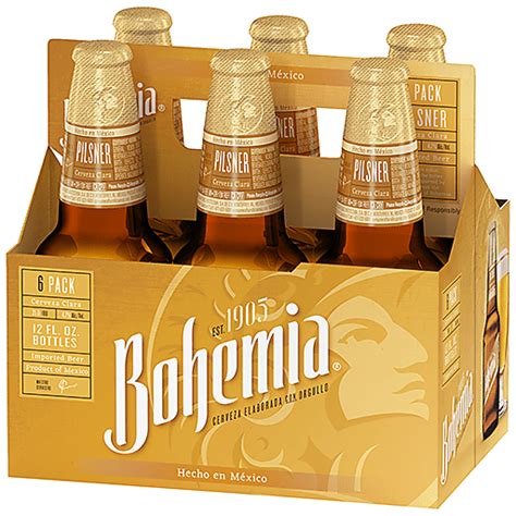 Bohemia Beer (6PKB 12 OZ) | Pilsner | BevMo