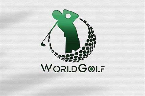 World Golf logo design :: Behance