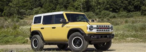 2024 Ford Bronco Trim Levels | Spitzer Ford Hartville