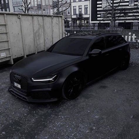 Fully black Audi RS6 : r/pics