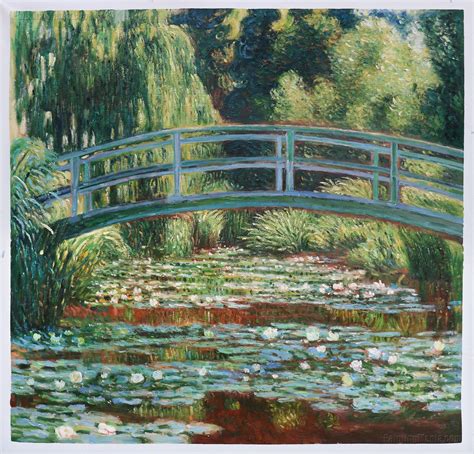 The Japanese Bridge 1 - Claude Monet Paintings