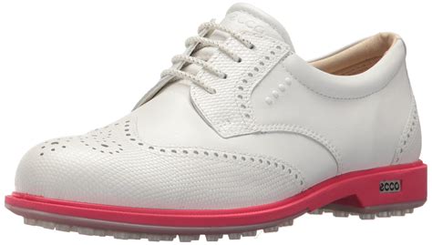 Ecco Leather Classic Hybrid Golf Shoe in White - Save 10% - Lyst