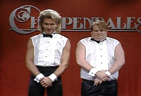 Chippendales Audition SNL with Patrick Swayze and Chris Farley-classic (RIP) | Saturday Night ...