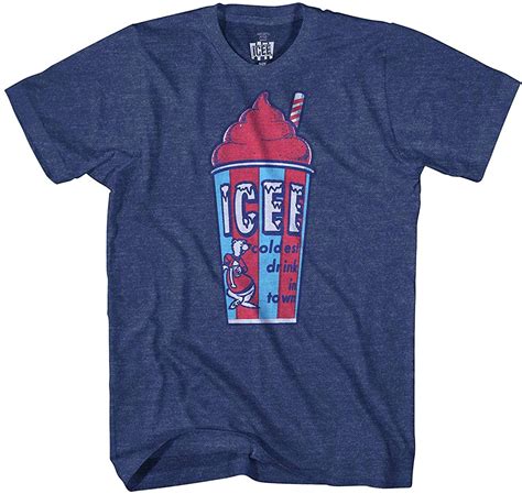 ICEE - Icee Mens Frozen Slush Shirt Vintage Logo Shirt Drink Graphic ...