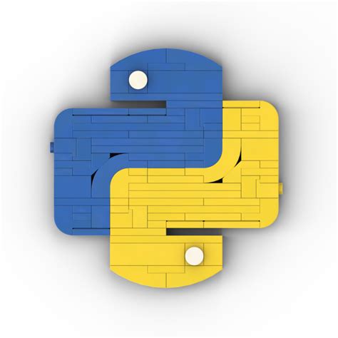 LEGO MOC Python logo by 10greg | Rebrickable - Build with LEGO