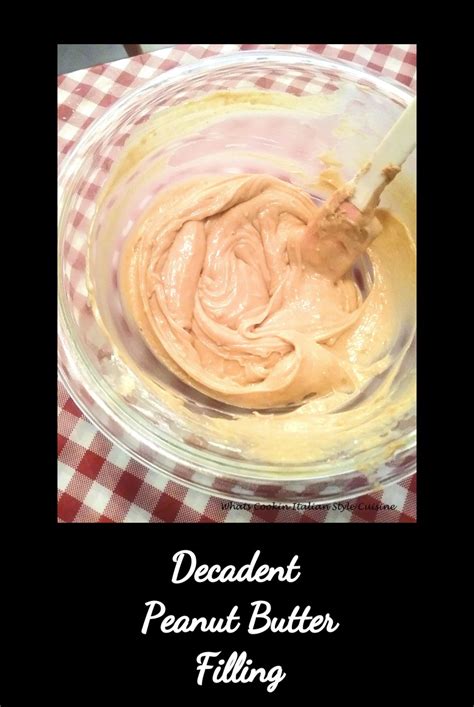 Peanut Butter Filling | What's Cookin' Italian Style Cuisine