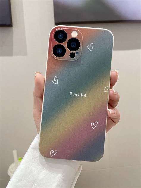 Multicolor Collar TPU Heart Phone Cases Embellished Cell Phones ...