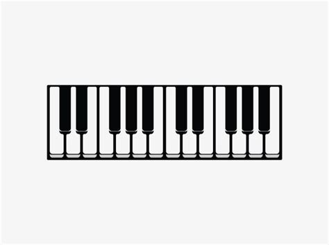 Piano Keys PNG, Clipart, Black, Black And White, Creative, Foreign, Foreign Creative Material ...