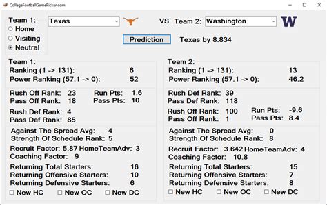 2024 College Football Game Picker