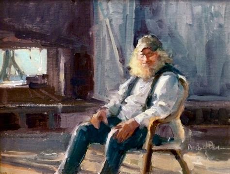 Old Fisherman Painting at PaintingValley.com | Explore collection of ...