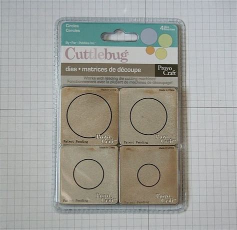 CIRCLES Cuttlebug die NEW by TheMadStamper on Etsy