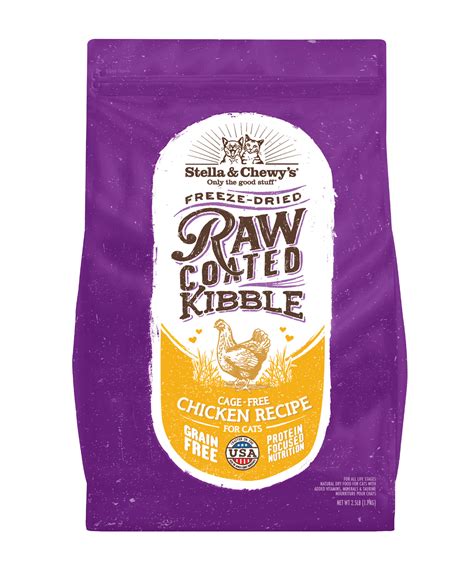 Stella & Chewys Raw Coated Chicken Recipe For Cats | Pet Food and ...