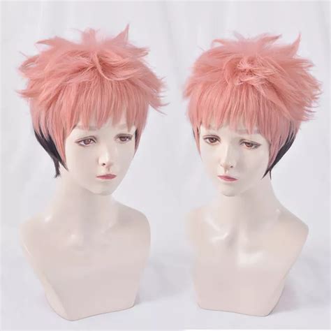 JUJUTSU KAISEN ITADORI Yuji Fashion Periwig Hair Hairpiece Cosplay Full Wig Gift $27.99 - PicClick