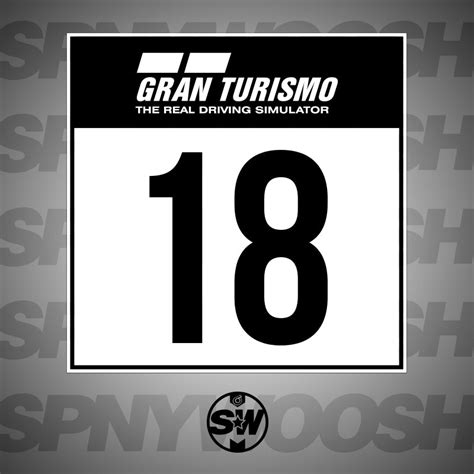 Gran Turismo Type 2 Racing Numbers Cards | Vinyl or Magnetic Numbers ...