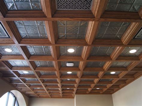 WoodGrid® Coffered Ceilings by Midwestern Wood Products Co. wood coffered ceilings | Dropped ...