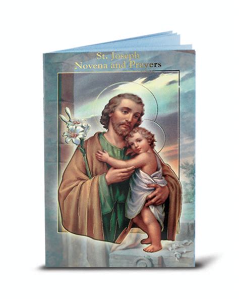 St. Joseph Novena and Prayers Booklet - Holy Land Art Company, LLC