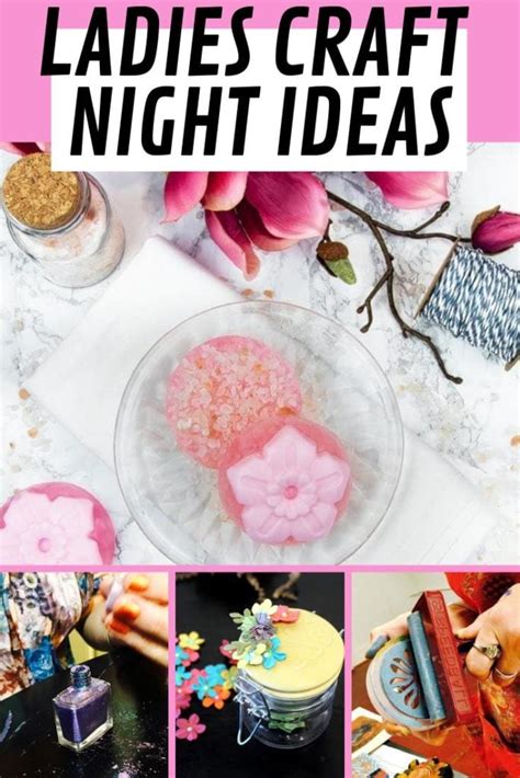 Women's Craft Night Ideas: Adult Craft Party Night Ideas To Make