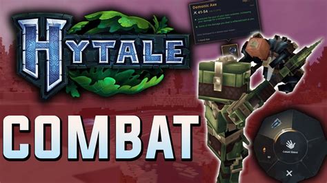 The COMBAT system in HYTALE || Gameplay, screenshots & more! - YouTube