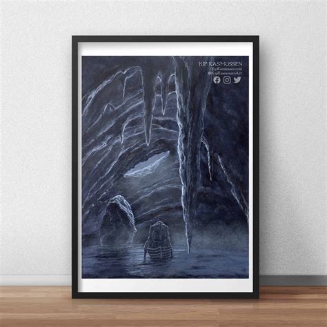 Tolkien Art Print, the Lord of the Rings, the Hobbit, the Silmarillion ...