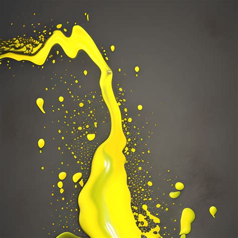 Yellow Liquid Background · Creative Fabrica