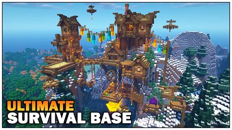 Minecraft Mountain Base