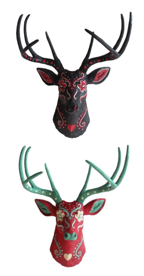 Faux Deer Head Home Decor