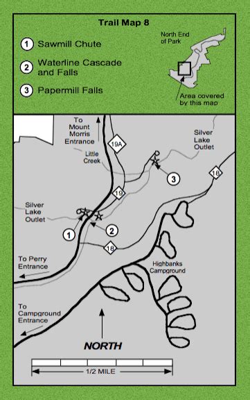 Letchworth State Park Map - Letchworth State Park Gorge Trail New York ...