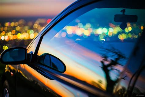 Photography of sunset on car window HD wallpaper | Wallpaper Flare