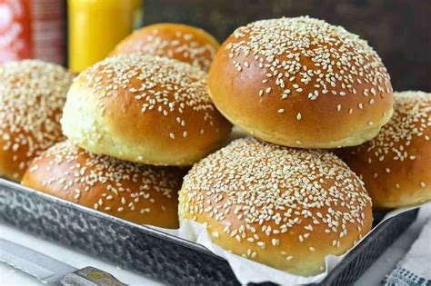 These soft-textured, flavorful buns are ideal for burgers as well as ...