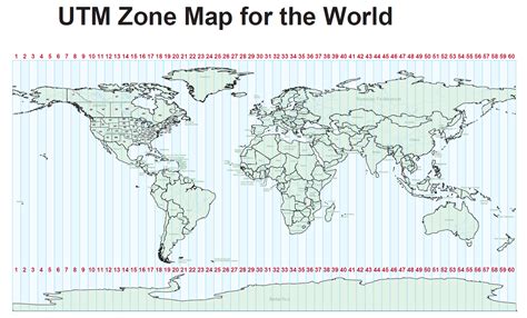 Indian Remote Sensing and GIS : Download UTM Zone Map of World