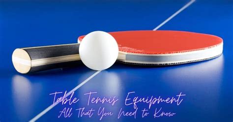 Basic Skills in Table Tennis: A Beginner's Guide - TABLE TENNIS ARENA