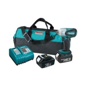 Makita 18 Volt LXT Lithium Ion 3/8" Drive Cordless Impact Wrench Kit ...