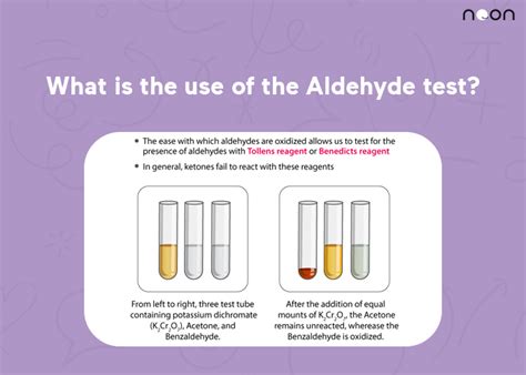 What is the use of the Aldehyde test? - Noon Academy