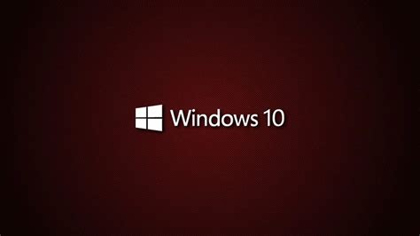 69+ Red Windows 10 Wallpaper HD