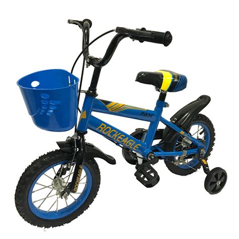 12inch blue kids bike