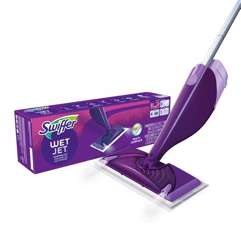 Swiffer WetJet Power Mop Starter Kit for Hardwood & Multi-Surface, Includes Refills - Walmart.com