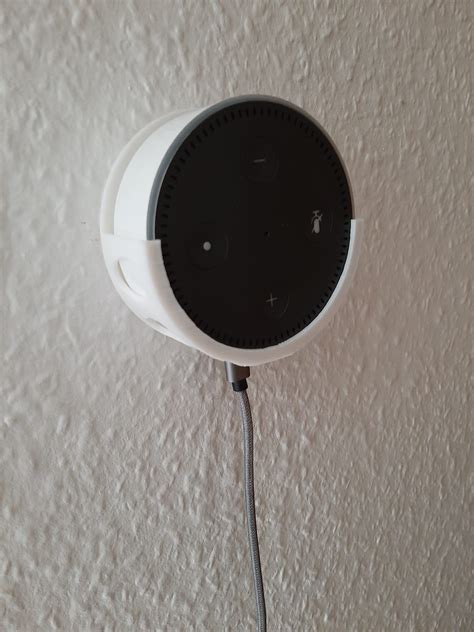 Alexa Echo Dot 1. Generation Wallmount by Old Lady | Download free STL model | Printables.com