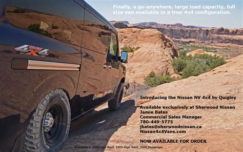 The Nissan NV 4x4 - Sherwood Nissan